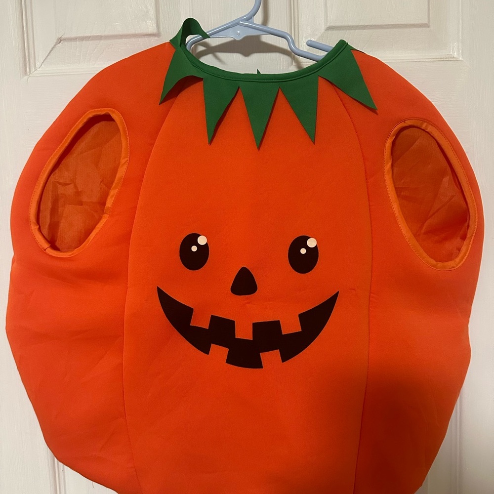 Zara Kids Jack-O'-Lantern Costume - Orange and Green